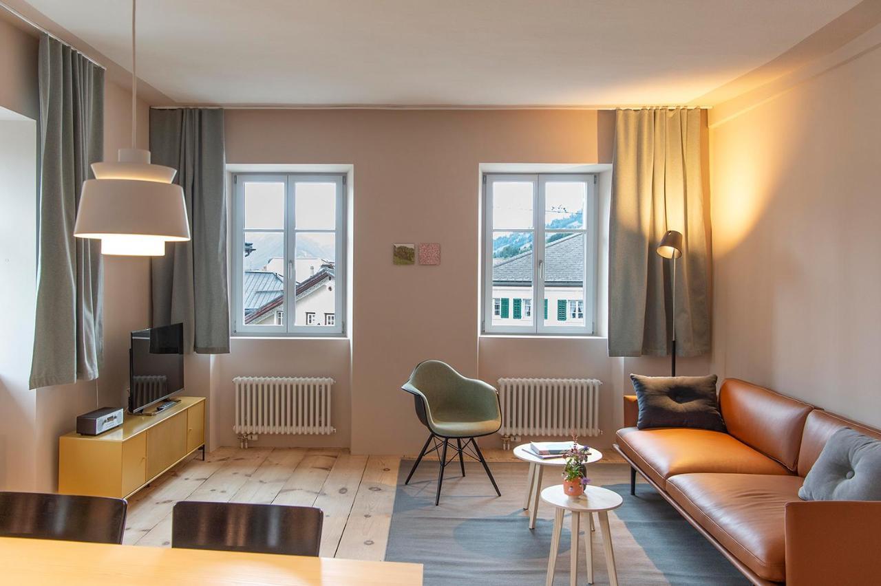 Chasa Fent, Sent Scuol im Engadin Apartment Bagian luar foto