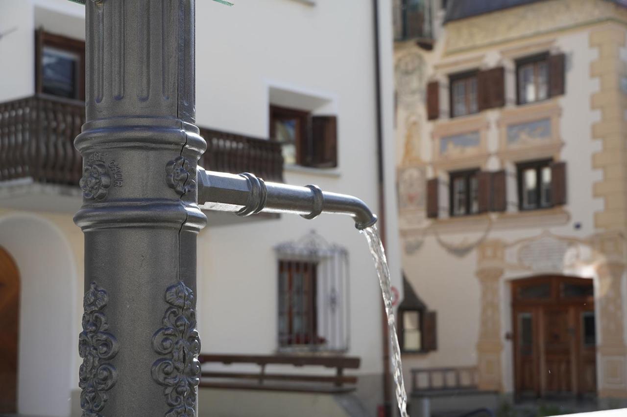 Chasa Fent, Sent Scuol im Engadin Apartment Bagian luar foto